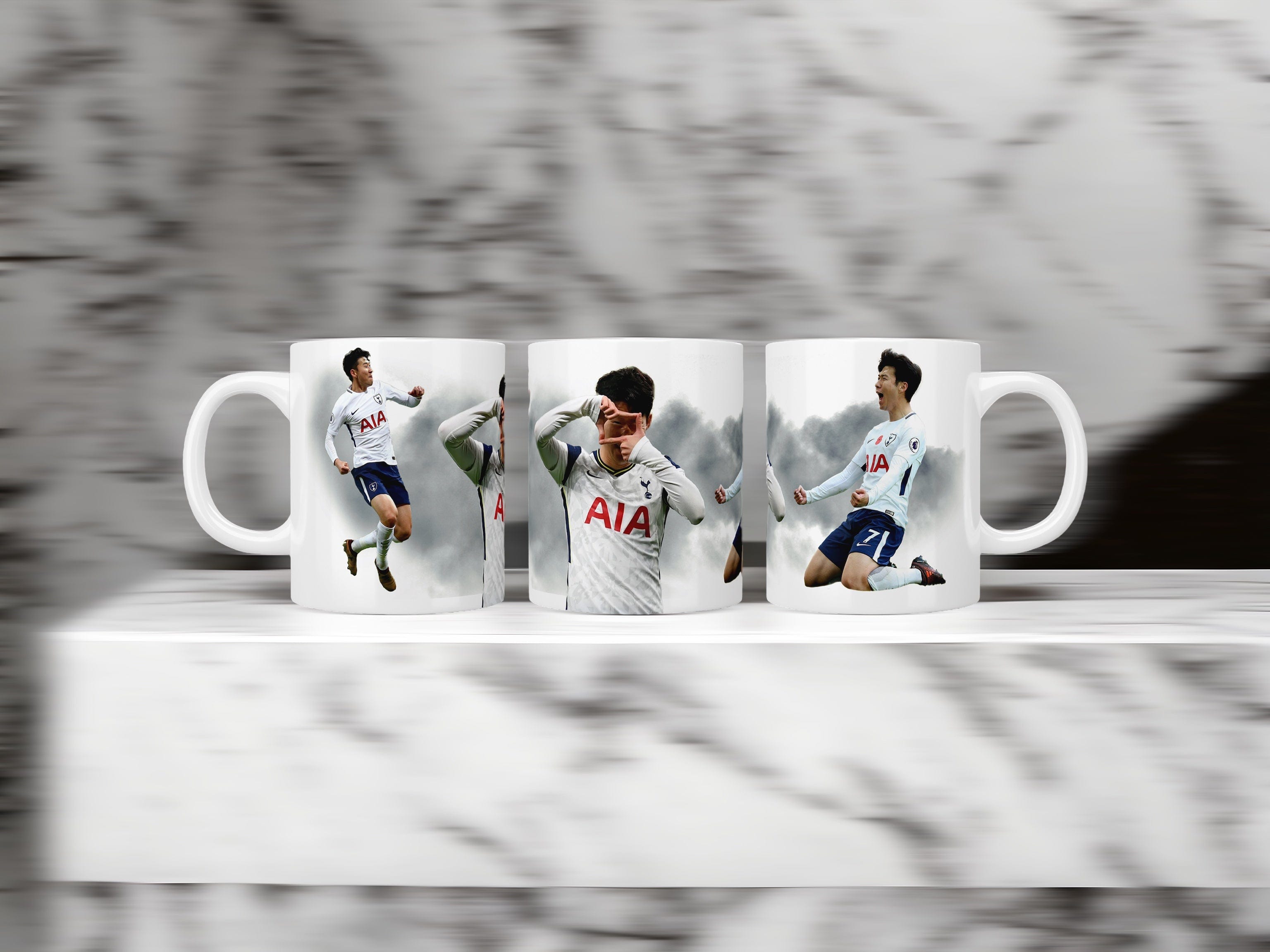 Official Tottenham Hotspur FC Mug - Son Heung-min Spurs Coffee Cup - Perfect Gift for Soccer Fans & Hot Drink Lovers at Home, Office or Game Day