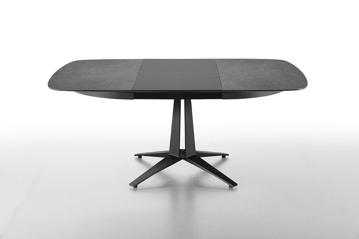 Midj Link Dining Table - Modern Wooden Dining Table for Kitchen & Dining Room - Perfect for Family Gatherings & Dinner Parties