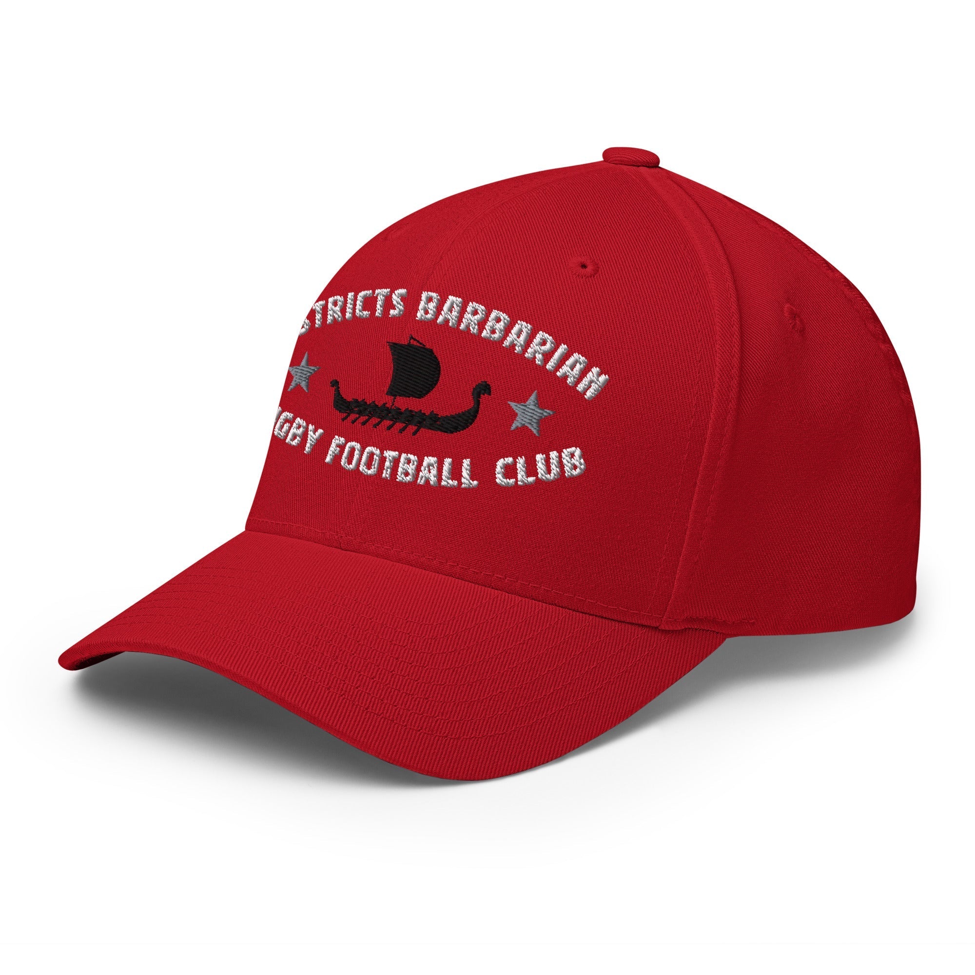 Districts Barbarian RFC Structured Flexfit Cap - Adjustable Baseball Hat for Men & Women - Perfect for Sports, Outdoor Activities & Casual Wear
