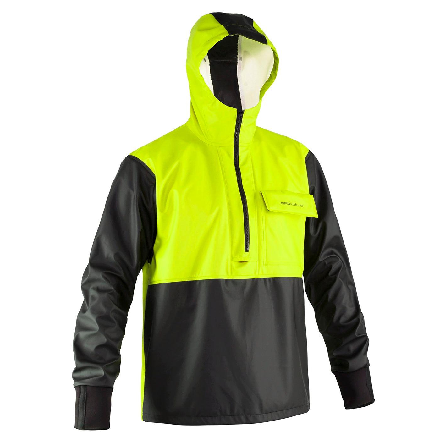 Grundens Neptune 103 Commercial Fishing Anorak Pullover Jacket - Waterproof & Durable Workwear for Commercial Fishing, Boating & Outdoor Activities