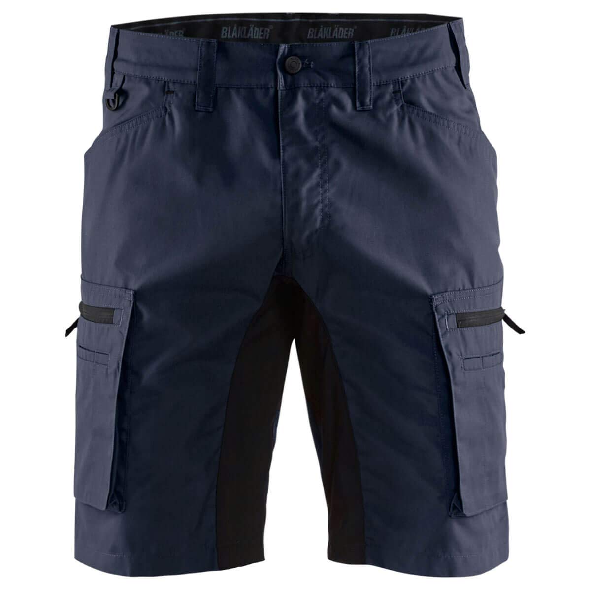 Blaklader C50 Stretch Work Shorts - Dark Navy Blue/Black | Durable & Comfortable Workwear for Construction, Landscaping & Outdoor Jobs