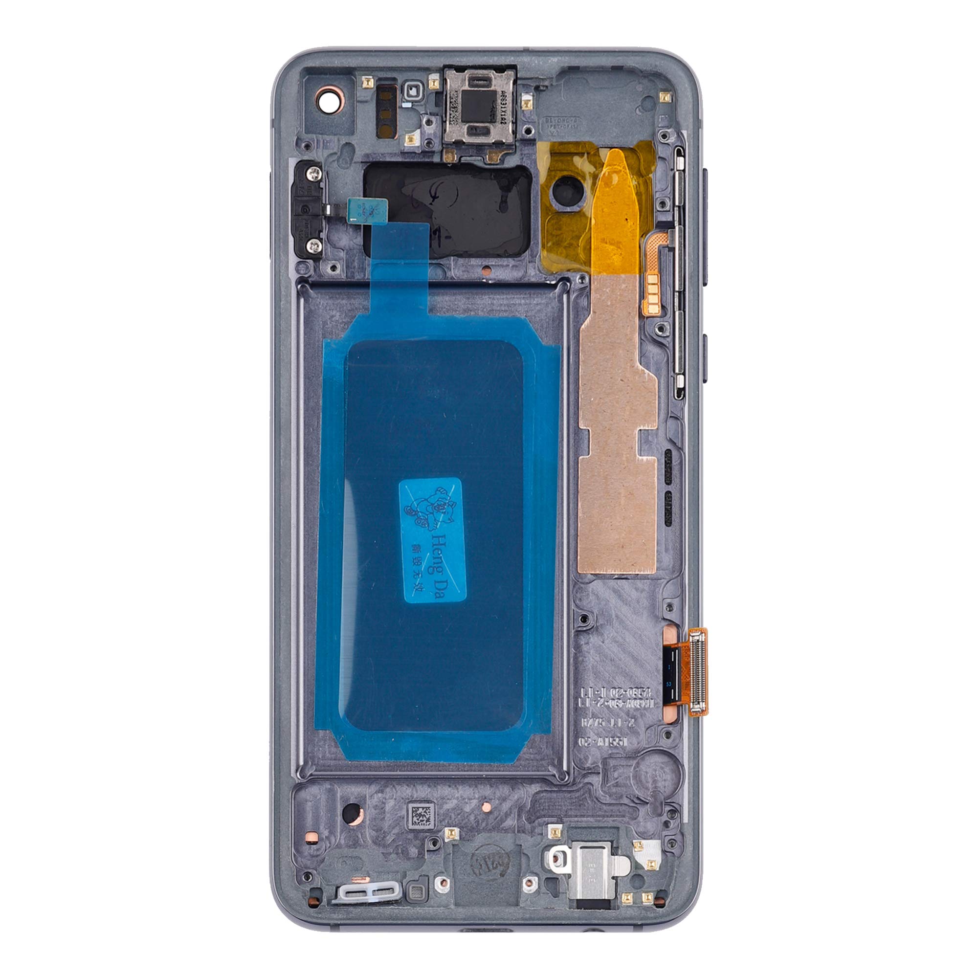 Samsung Galaxy S10e G970/G970F/G9730U AM-OLED Display Screen Replacement - Black Frame with Touch Screen & Repair Tools Kit - Perfect for DIY Phone Screen Fix at Home or Office