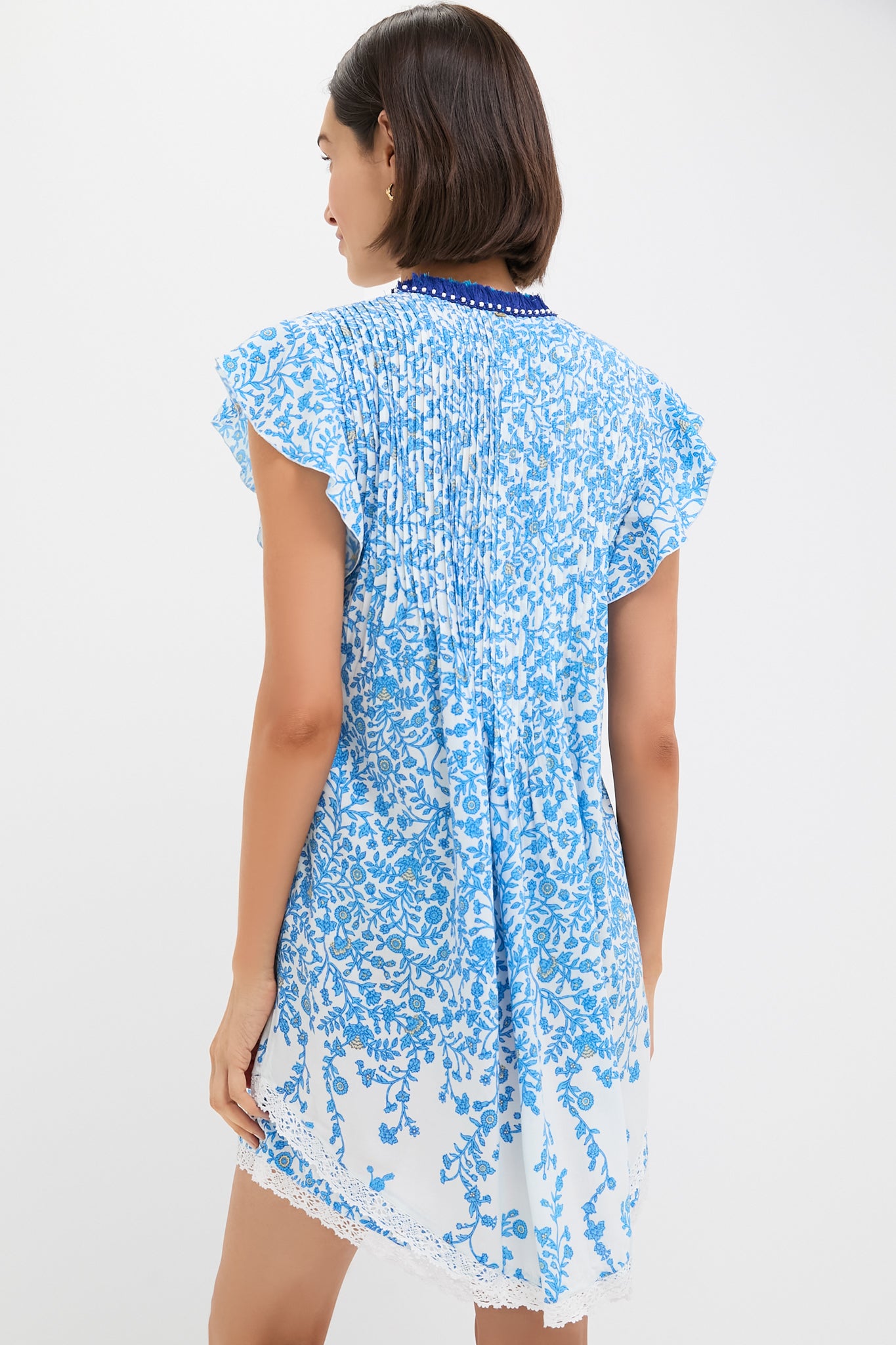 Blue Lazuli Sasha Mini Dress - Elegant Women's Party Cocktail Dress for Evening Events, Date Nights & Special Occasions