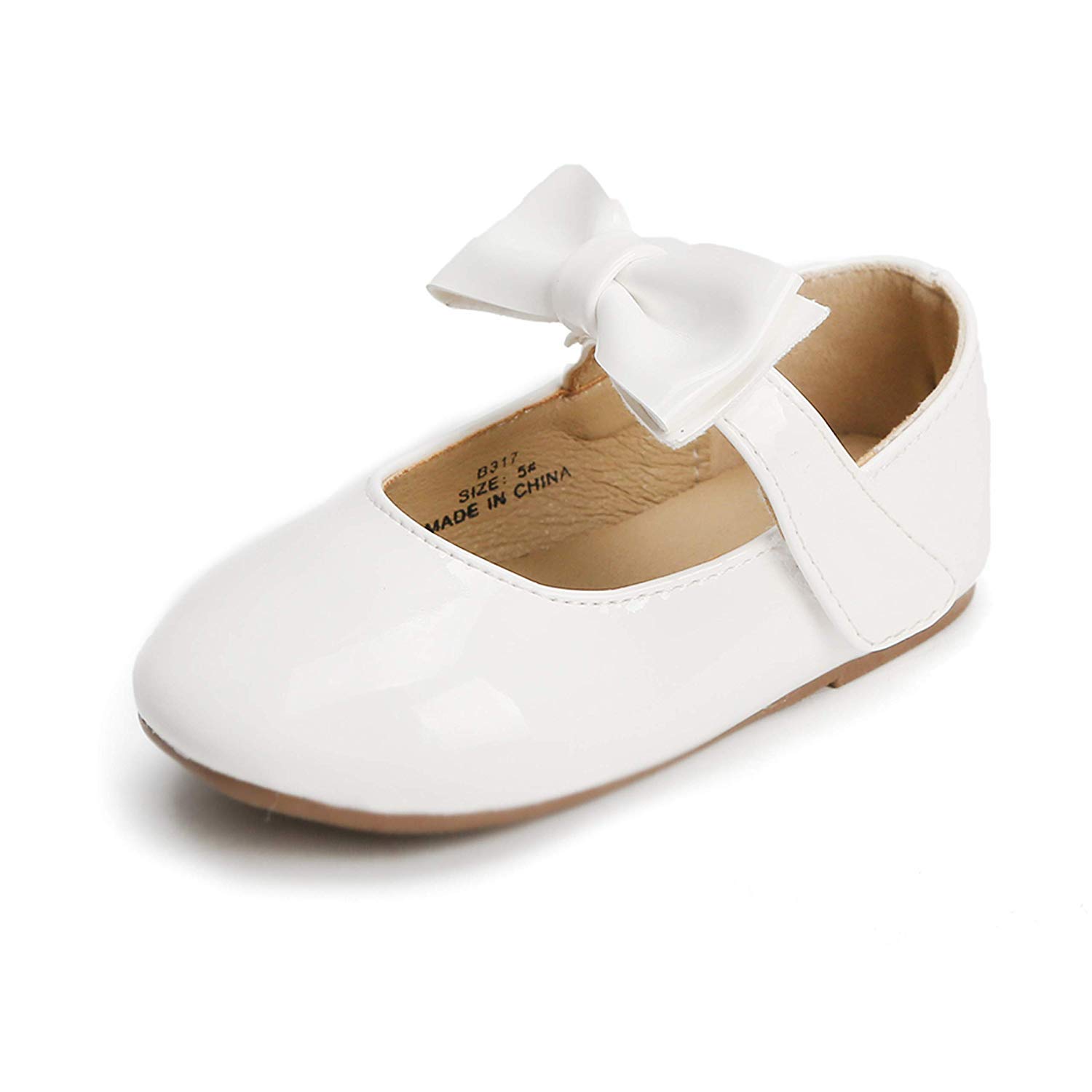 Felix & Flora Toddler Flower Girl Dress Shoes - Girls Ballet Flats for Party, School, Wedding | Perfect for Special Occasions & Everyday Wear