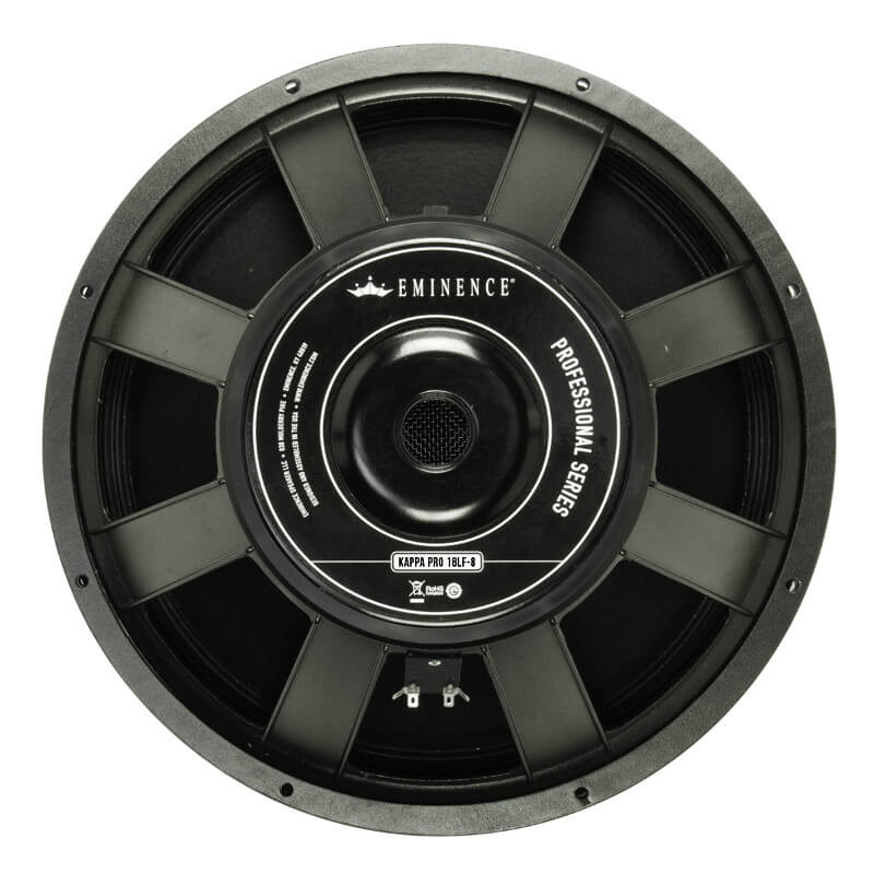 Eminence Kappa Pro 18LF 8 Ohm 800W Low Frequency Woofer Speaker - Professional Audio for Live Sound, DJ, and Home Theater Systems
