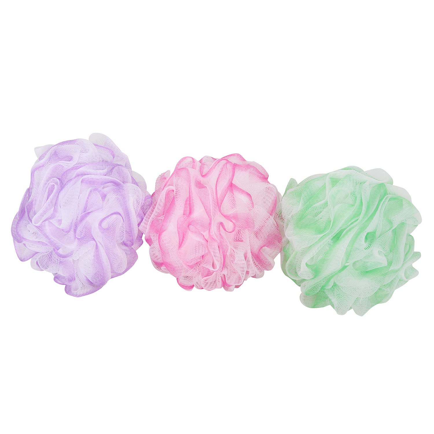 Premium Round Bath Sponge & Loofah Back Scrubber Set - 9-Piece Exfoliating Shower Essentials for Women & Men - Perfect for Body Cleansing, Dead Skin Removal & Spa Relaxation at Home