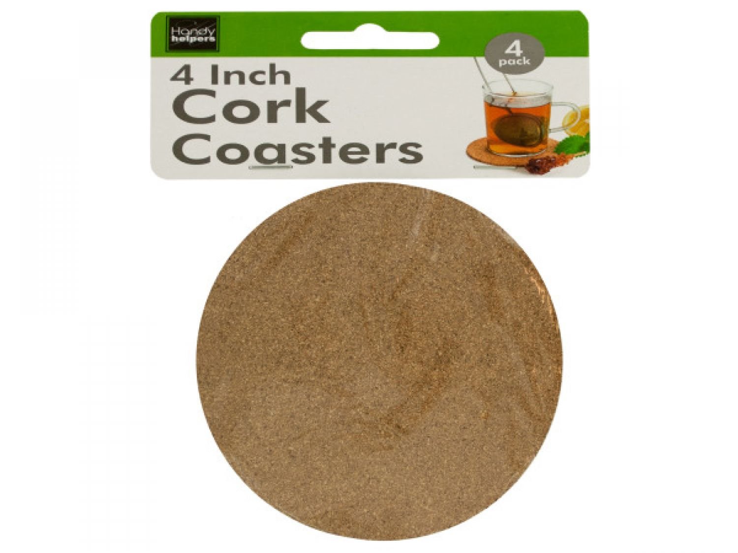 Premium Cork Beverage Coasters Set of 72 - Absorbent, Durable Drink Coasters for Kitchen, Dining & Bar - Perfect for Parties, Home Decor & Protecting Tables