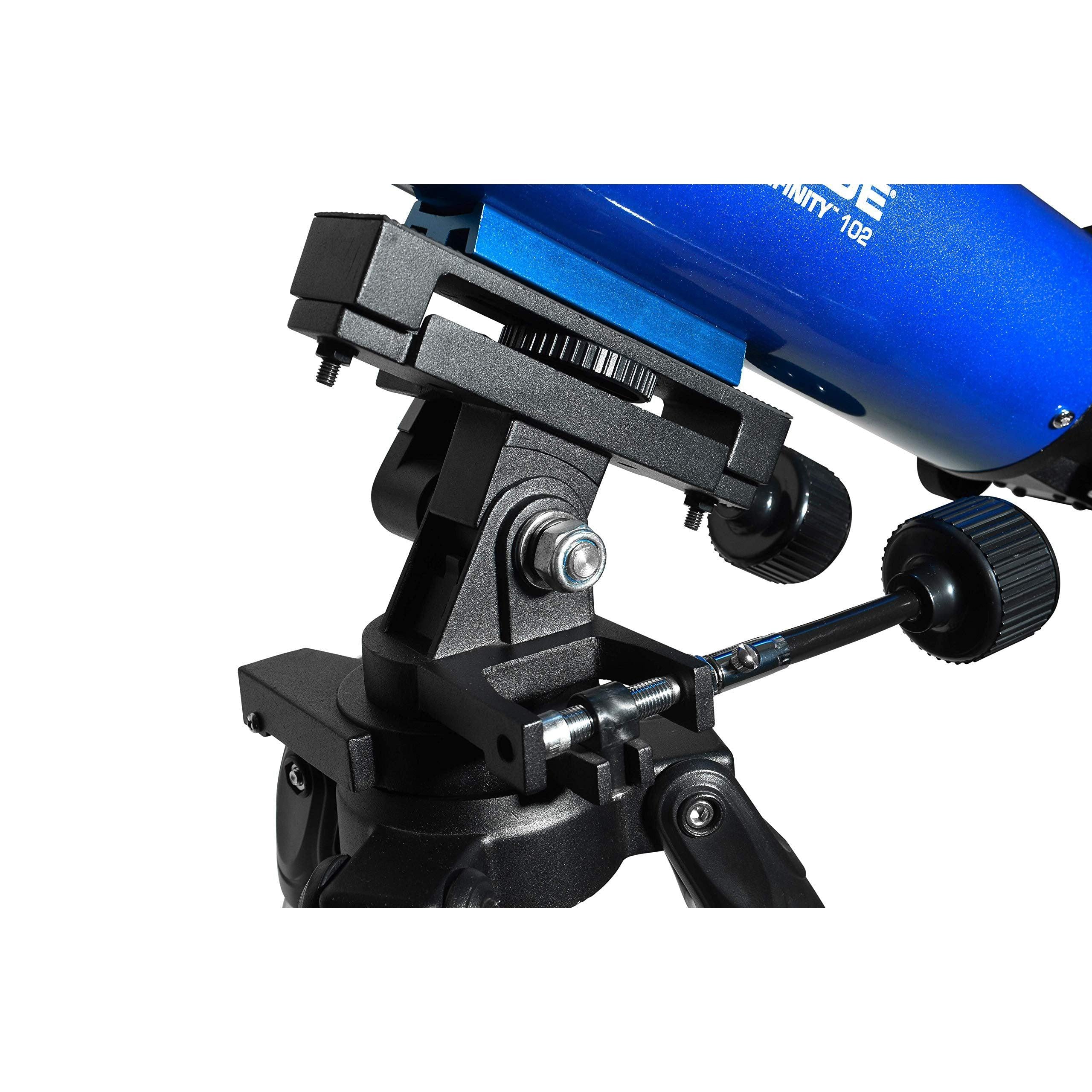 Meade Infinity 102mm Refractor Telescope - High-Quality Astronomy Telescope for Adults & Beginners - Perfect for Stargazing, Moon Observation & Astrophotography