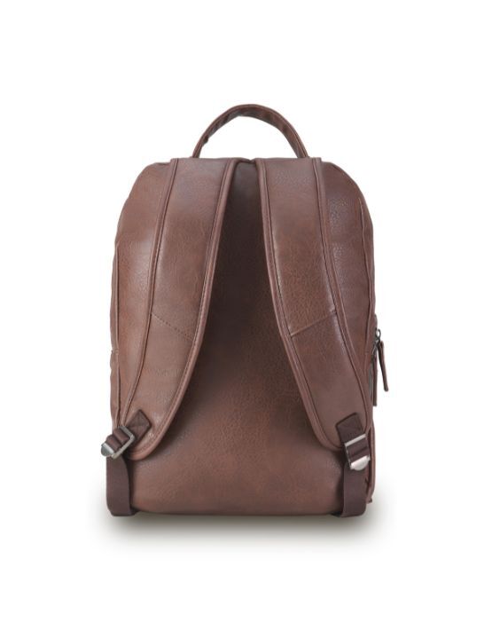Tosca VG017 Vegan Leather Large Backpack for Women & Men - Spacious 17