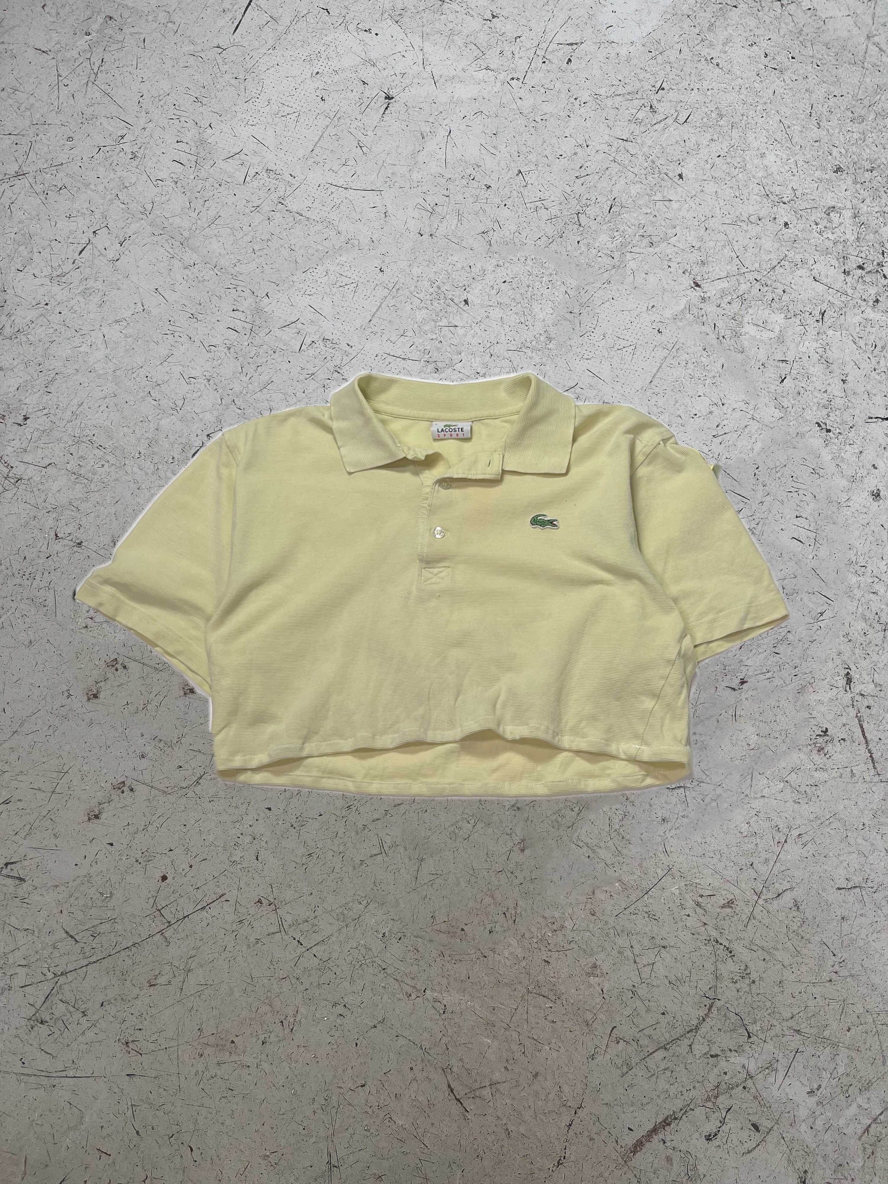 Lacoste Polo Crop Top for Women - Classic Short Sleeve Cotton Shirt for Casual & Summer Outfits | Perfect for Golf, Tennis & Everyday Wear