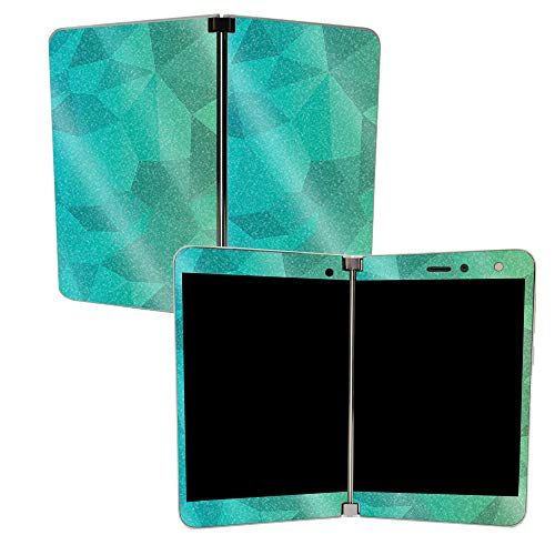 Blue Green Polygon