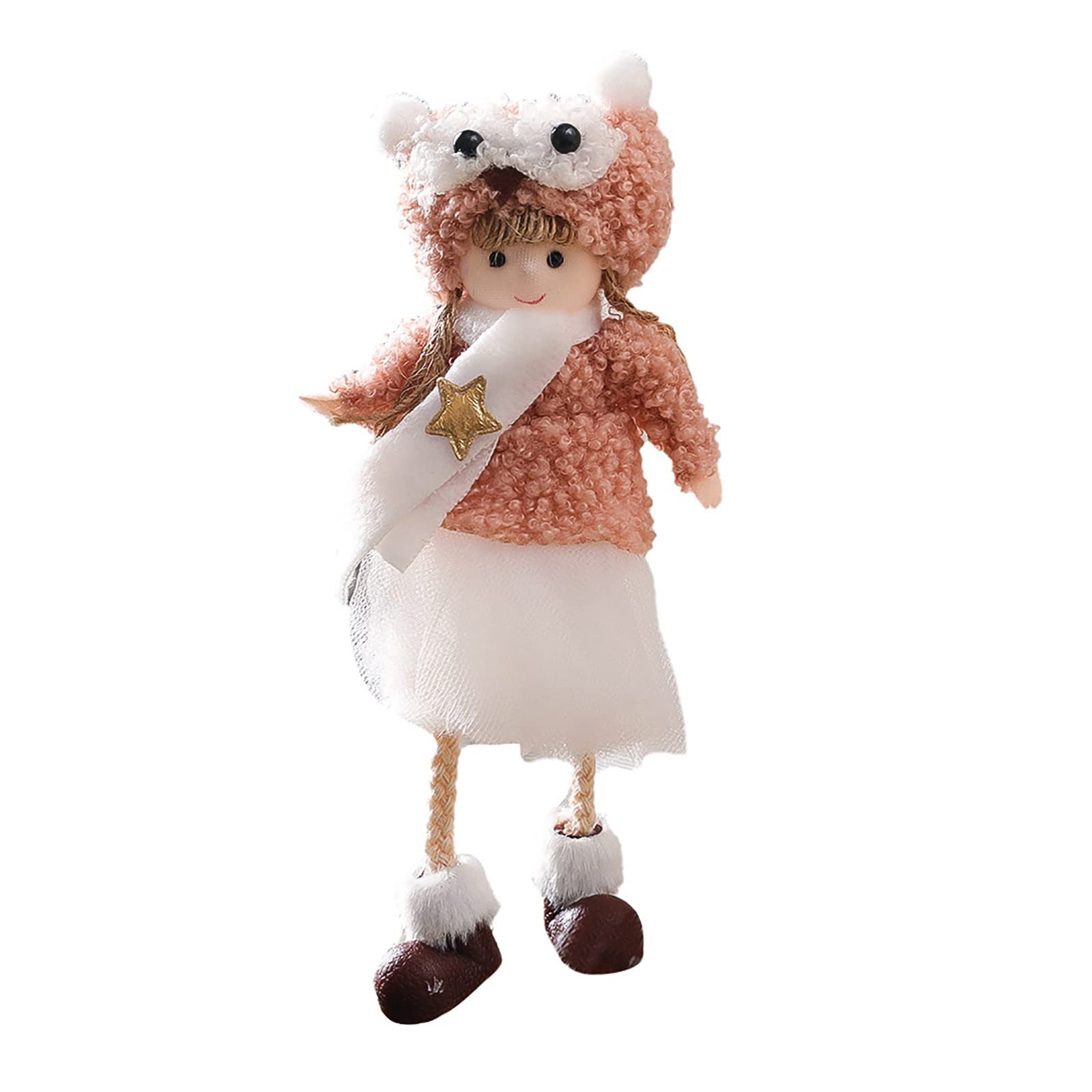 Easter Plush Hanging Ornaments - Cute Yarn Angel Doll Pendant for Christmas Tree Decorations, Gift Accessories & Crystal Chandelier Balls | Perfect for Holiday Home Decor, Party Favors and Seasonal Gifting
