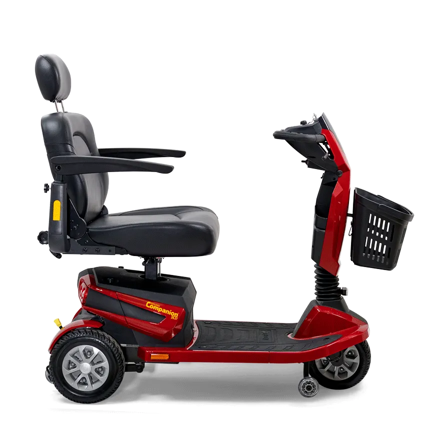 Companion HD 3 Wheel Mobility Scooter for Adults - Lightweight Foldable Electric Scooter with Comfortable Seat - Perfect for Shopping, Travel & Outdoor Activities