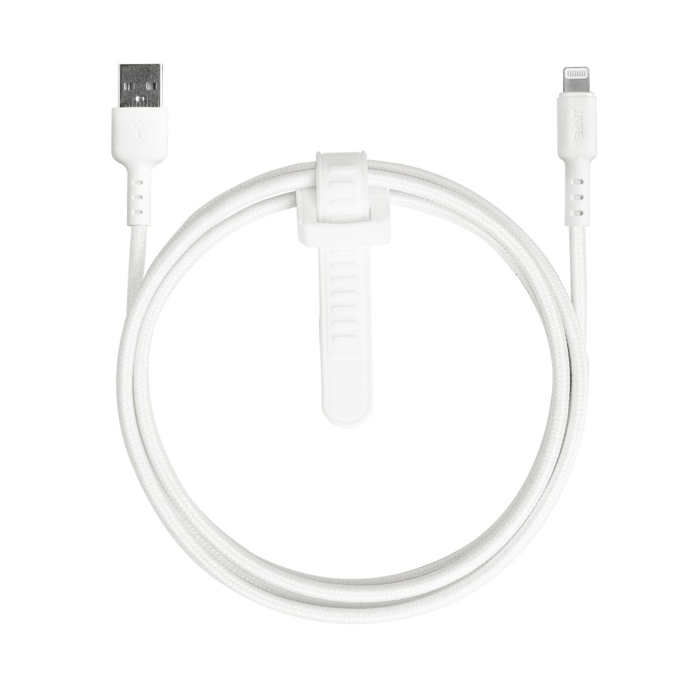 3sixT Durable USB A to Lightning Cable 1.2m (4ft) - Fast Charging & Data Sync for iPhone 14/13/12/11/X/8 - Perfect for Home, Office & Travel Use