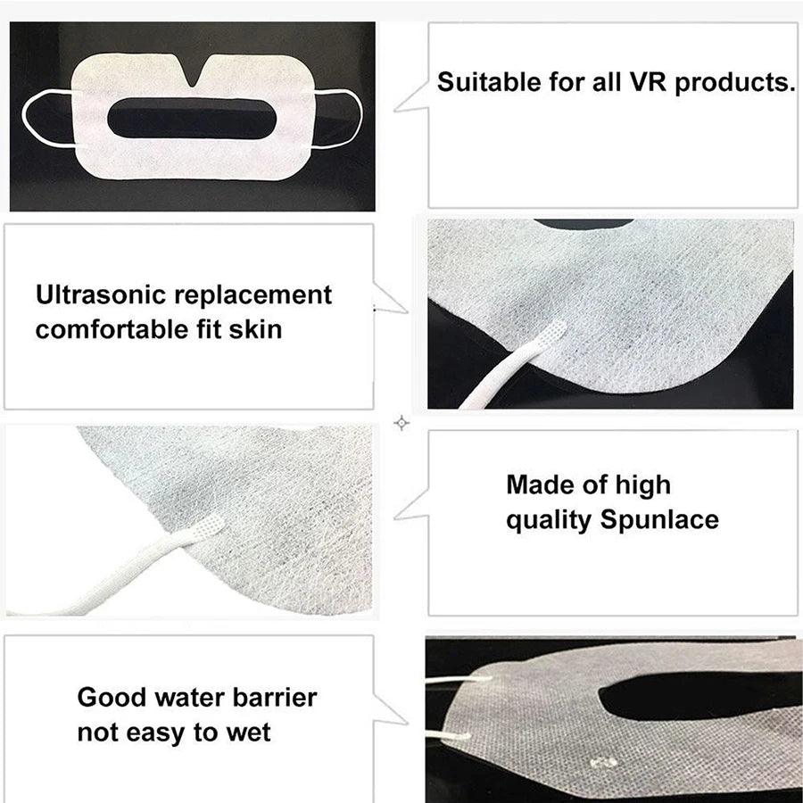 VR Eye Mask Cover for Meta Quest 2/3/3S - Comfortable Light-Blocking Accessory for Immersive Gaming & Relaxation
