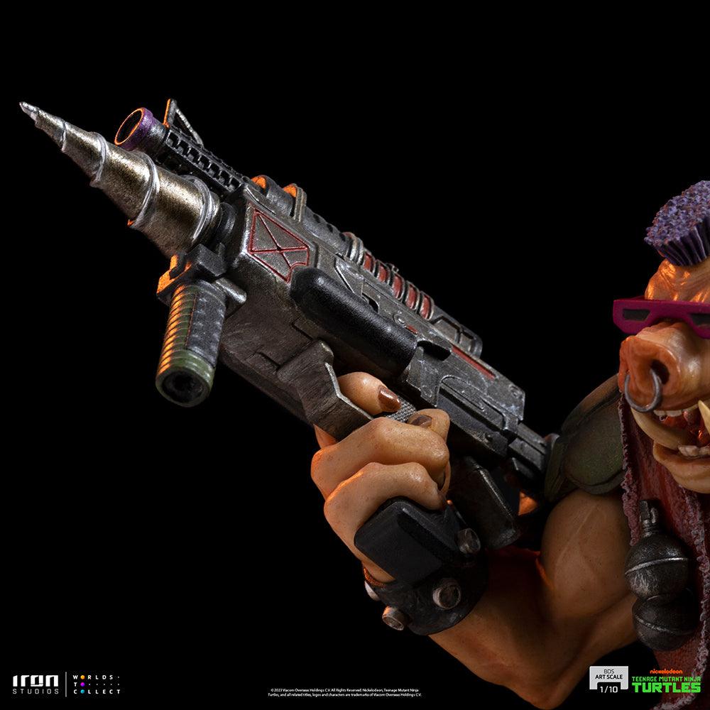 Iron Studios TMNT Bebop BDS Art Scale 1/10 Statue - Teenage Mutant Ninja Turtles Collectible for Display & Home Decor
