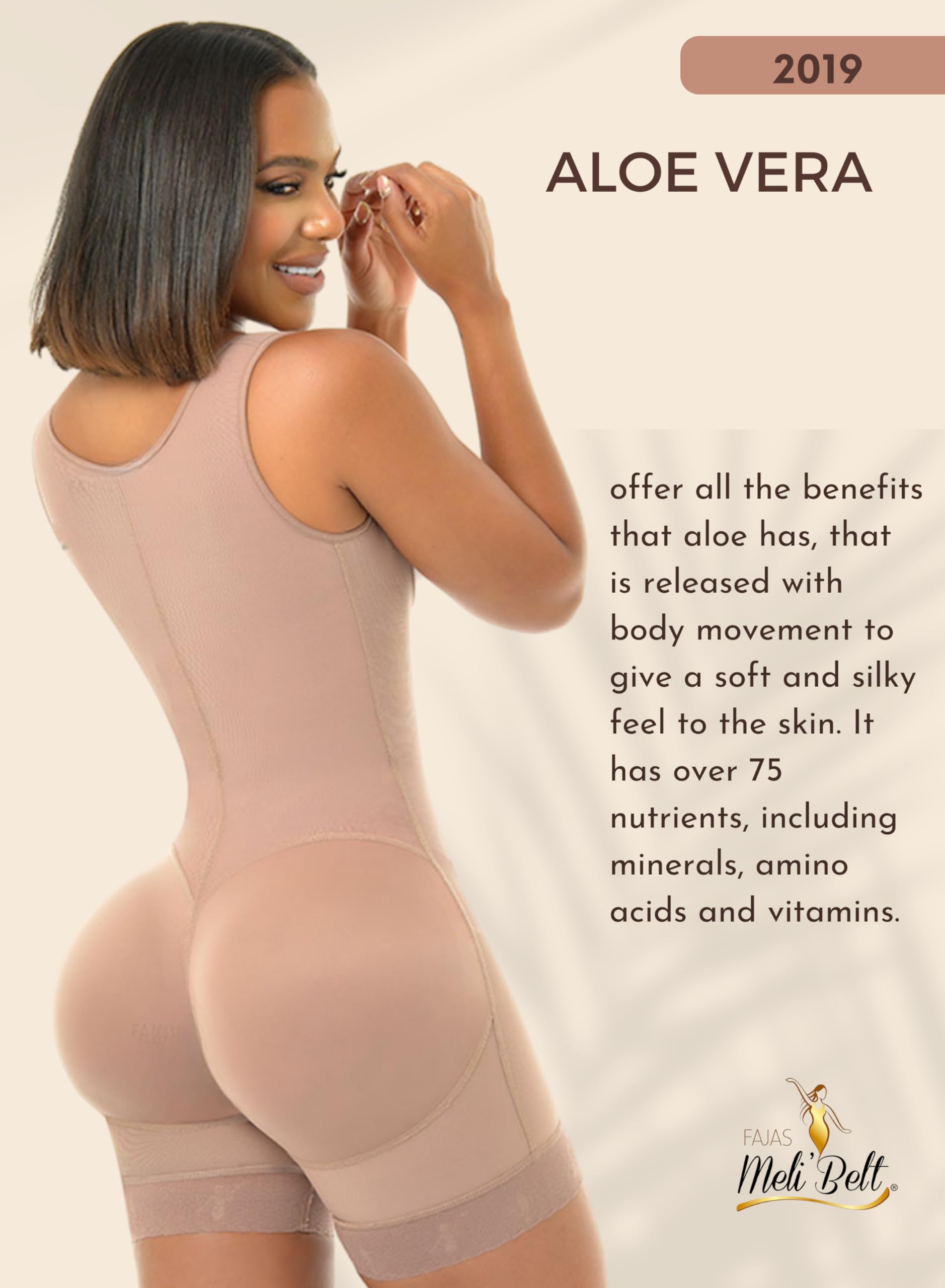 Melibelt 2019 Colombian Shapewear for Women - Postpartum Compression Garment Shorts, Waist Trainer & Body Shaper - Perfect for Post Pregnancy, Weight Loss & Everyday Wear