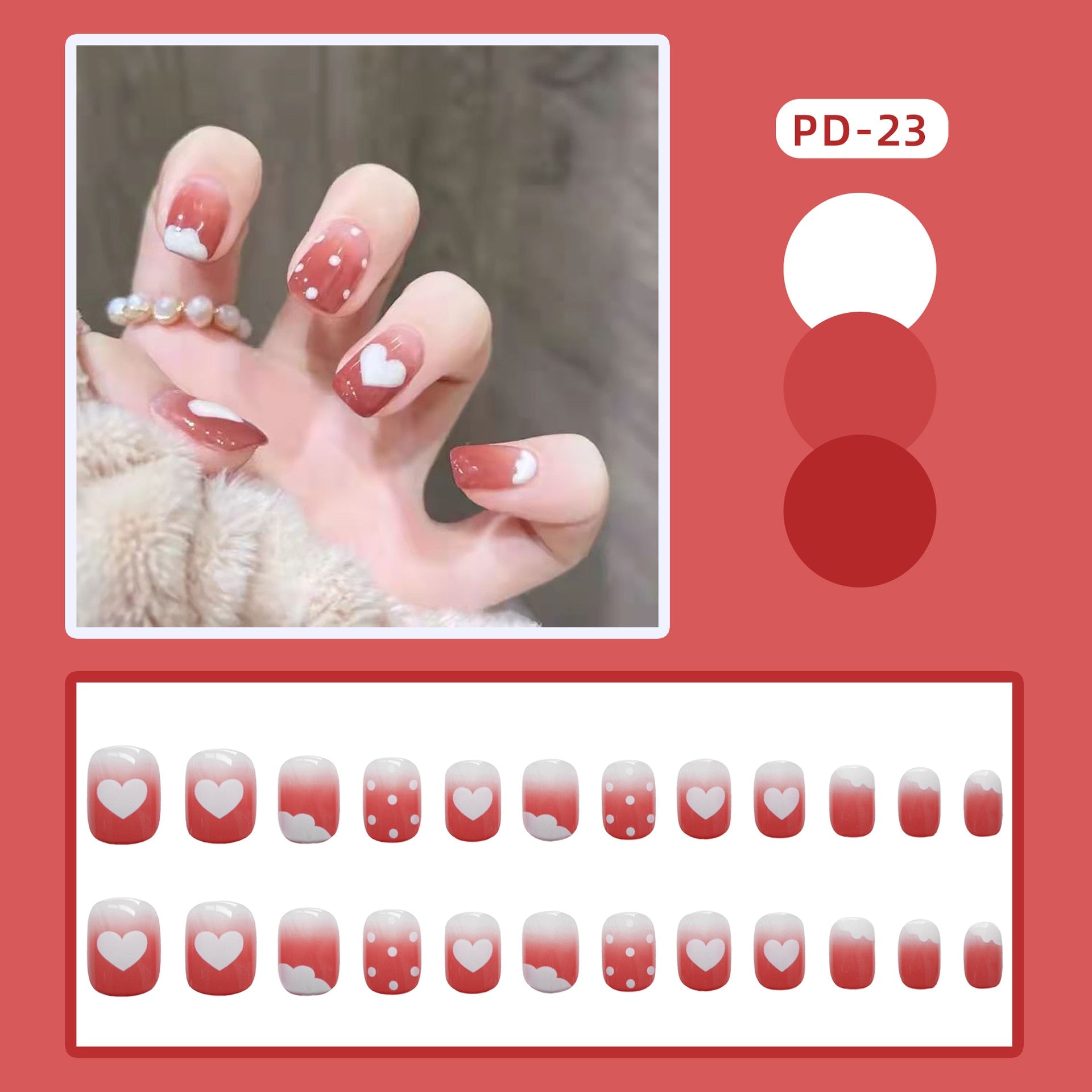 PD-23-Fake Nails Art