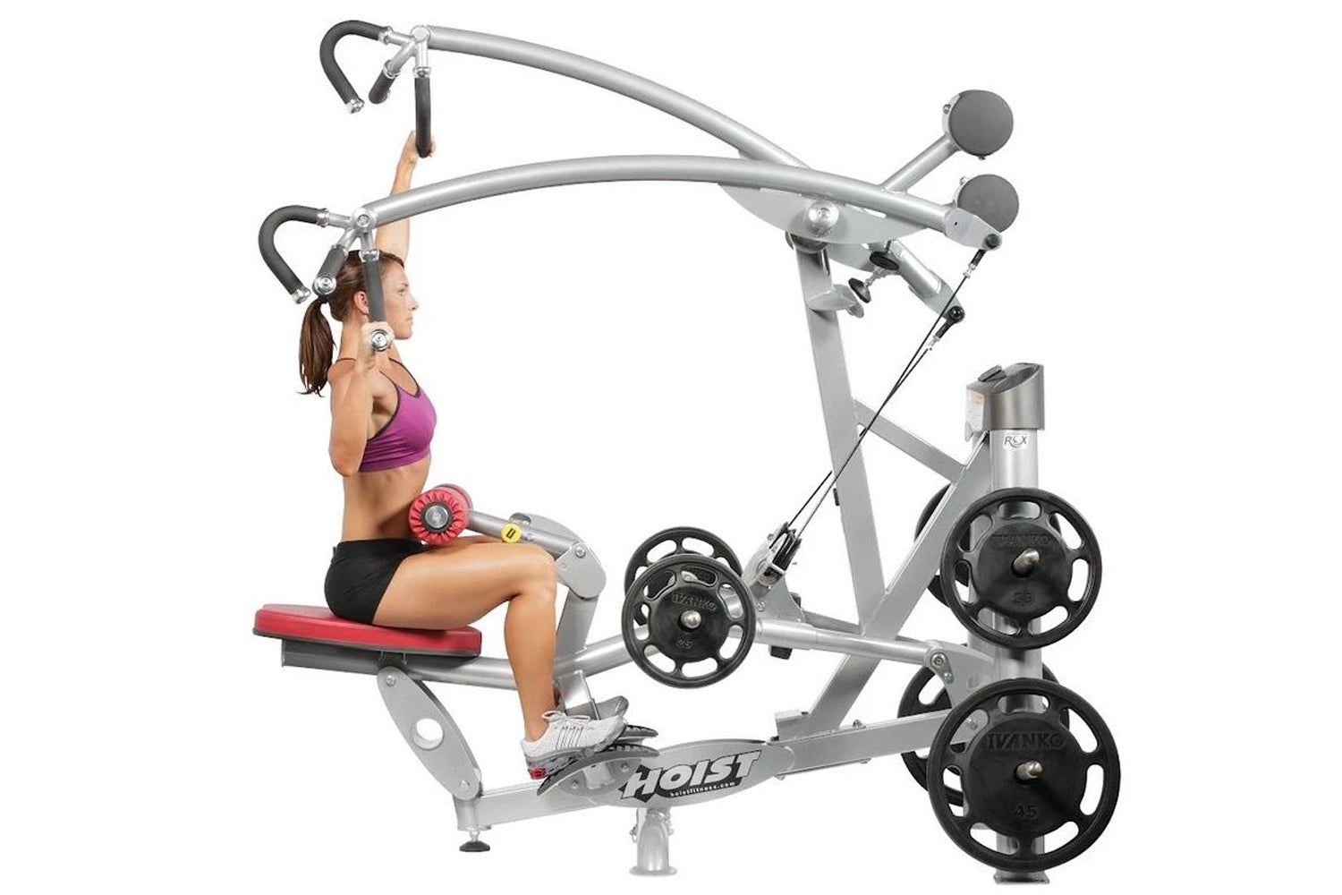 Hoist ROC IT Lat Pulldown Machine (RPL 5201) - Professional Gym Equipment for Back Workouts & Strength Training