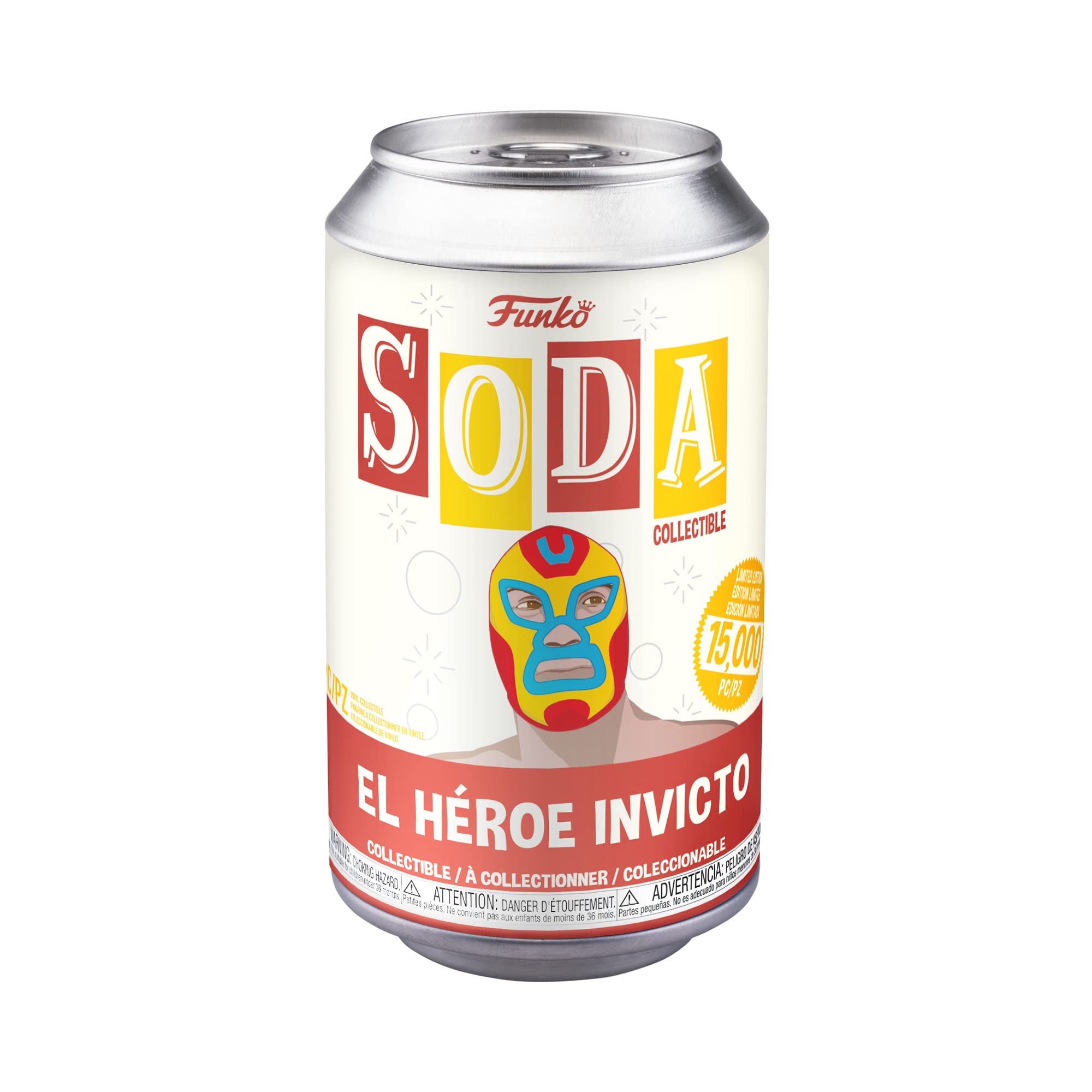 Funko Vinyl Soda: Luchadores Iron Man Collectible Figure - Limited Edition Marvel Superhero Toy for Display & Gift Giving