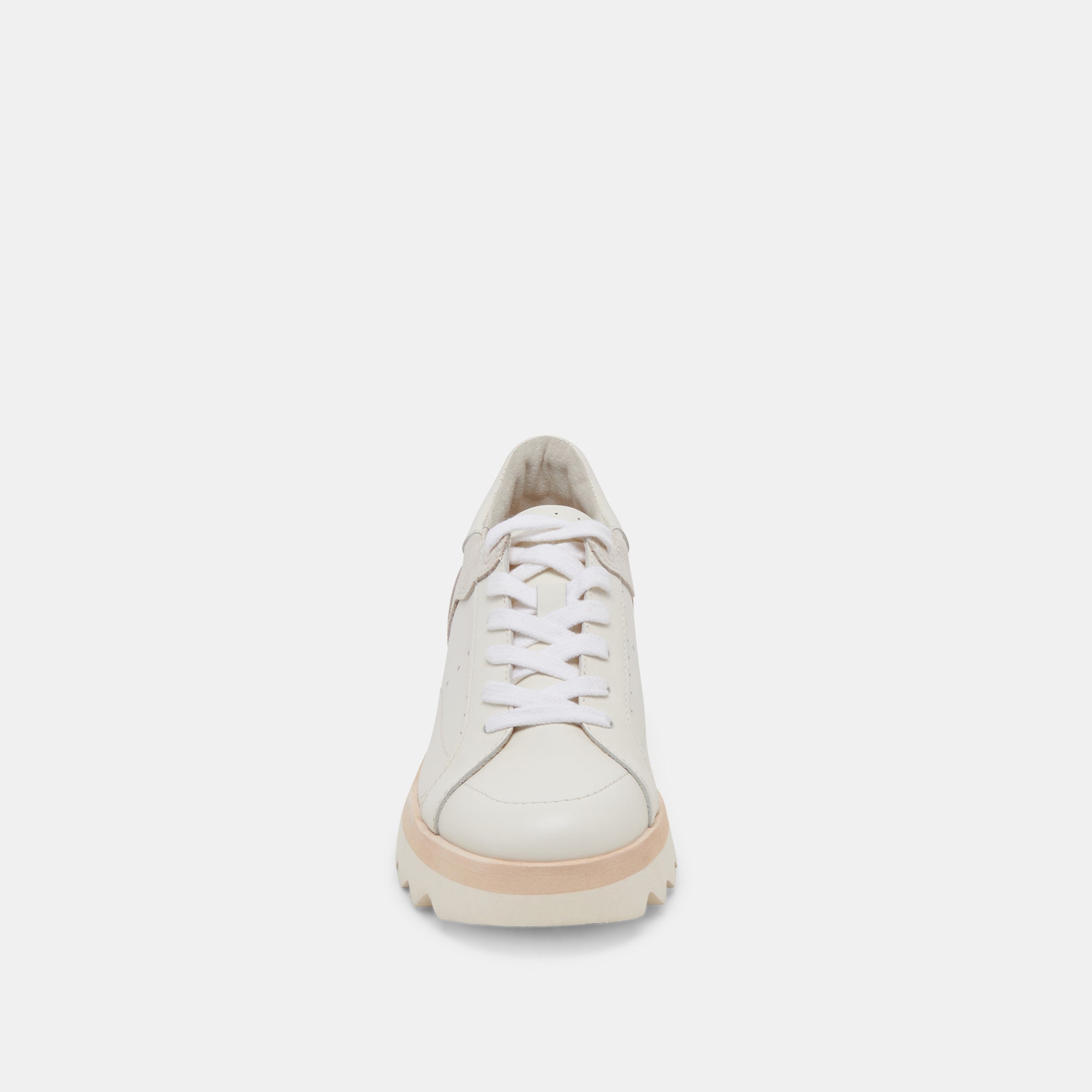 JORGIE White Leather Sneakers for Women & Men - Comfortable Walking Shoes for Casual, Work & Everyday Wear