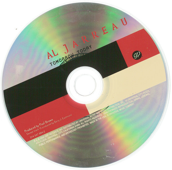 Al Jarreau - Tomorrow Today (CD Album) | Jazz Music for Relaxation & Home Listening