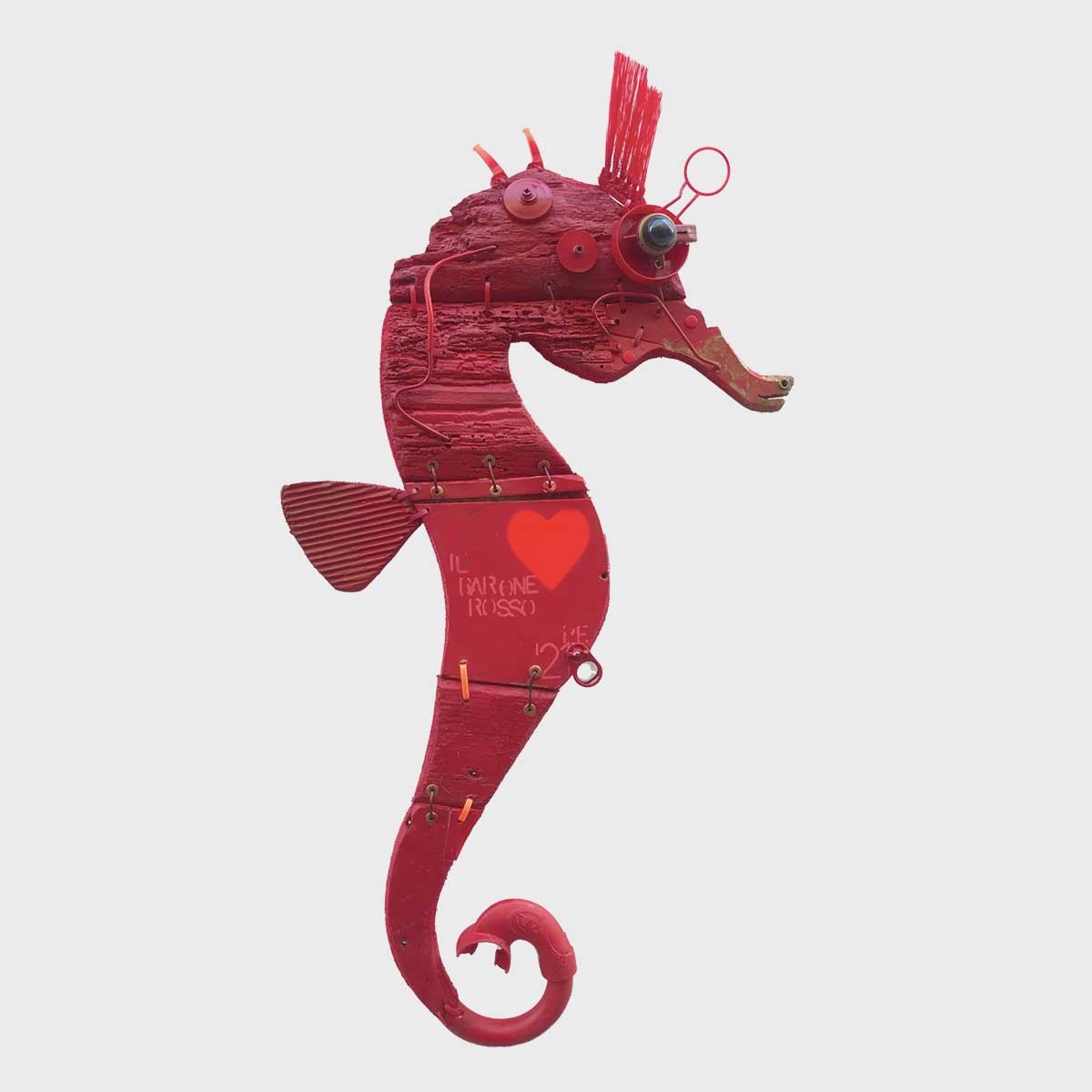 Eco-Friendly Recycled Polymaterial Seahorse Assembly Kit - Perfect for DIY Crafts, Home Decor, and Educational Projects