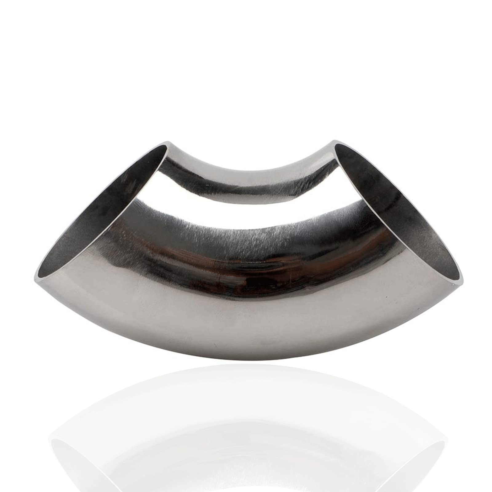 2.5 Inch 90 Degree Stainless Steel Exhaust Pipe Elbow - 2.5