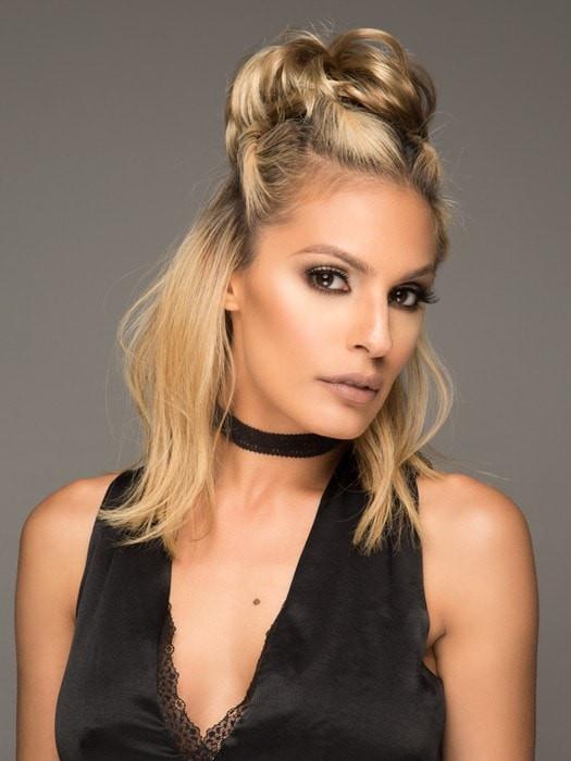 Fun Bun Synthetic Hair Wrap - Perfect for Women's Hairstyles, Quick & Easy Updos for Work, Parties & Everyday Wear