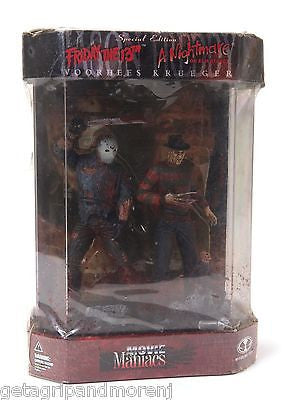 McFarlane Toys Friday the 13th & Nightmare on Elm Street Special Edition Action Figures - Horror Movie Collectibles for Fans & Display