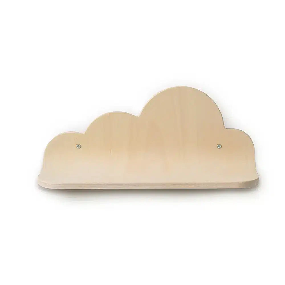 Charlie Crane POPI Shelf - Modern Floating Cloud Shelf for Nursery & Kids Room Decor - Perfect for Books, Toys, and Storage