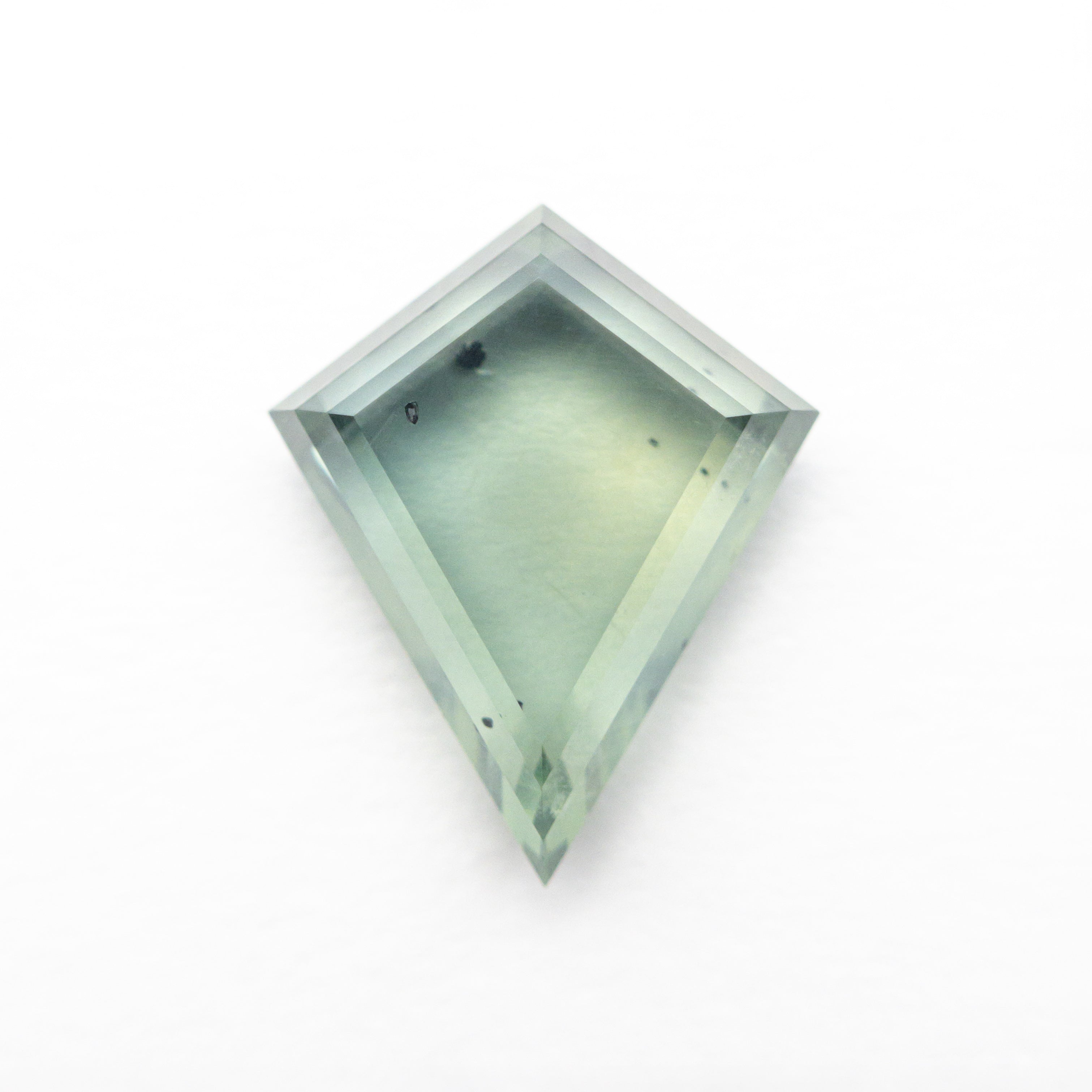 2.42ct Natural Blue Kite Portrait Cut Sapphire Gemstone - 10.68x8.66x3.40mm for Engagement Rings & Fine Jewelry Making