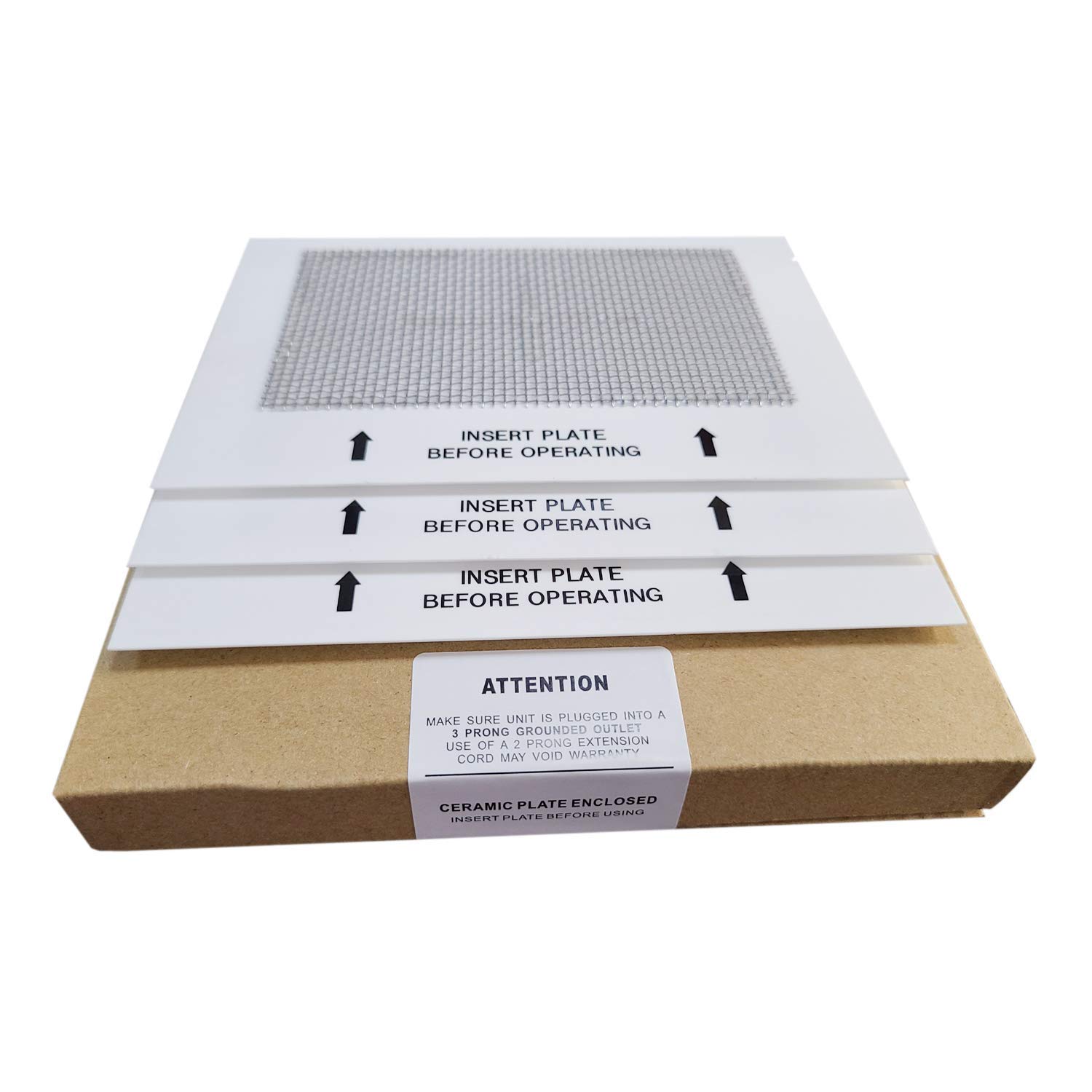 Universal Ceramic Ozone Plates for Ozone Generators - 6.5