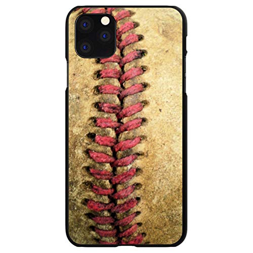 Old Baseball Stitch On Black Case