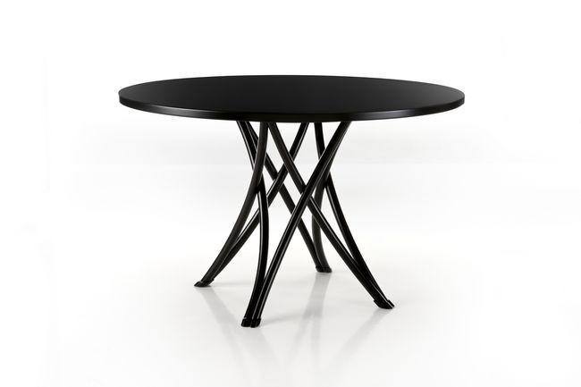 GTV Thonet Rehbein Table - Mid-Century Modern Wooden Coffee Table for Living Room, Office & Lounge - Stylish & Functional Home Decor