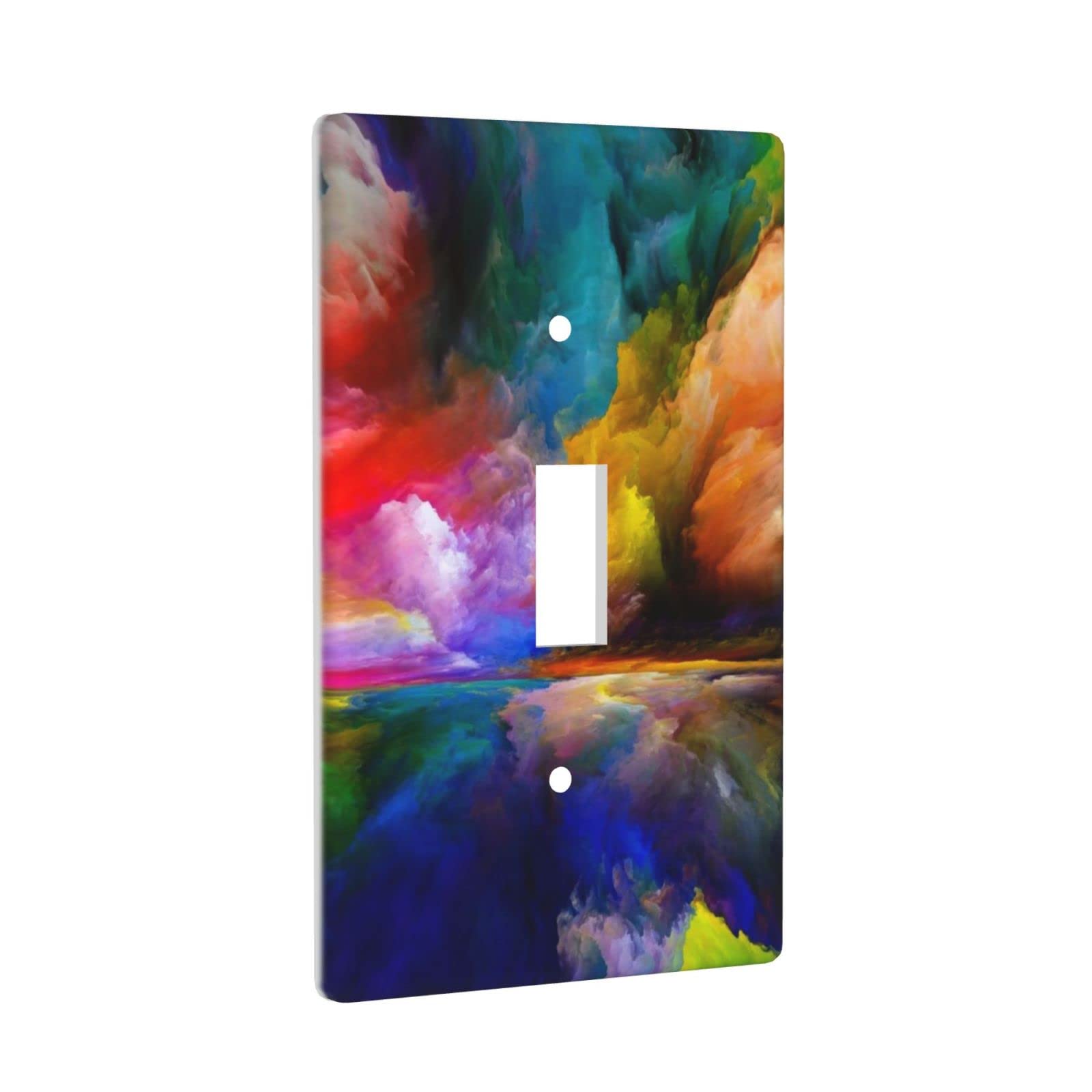 Valentine's Day Light Switch Cover - Dreamland Synergy Design Single Switch Plate Outlet Cover - Romantic Home Wall Decor for Bedroom, Living Room & Nursery