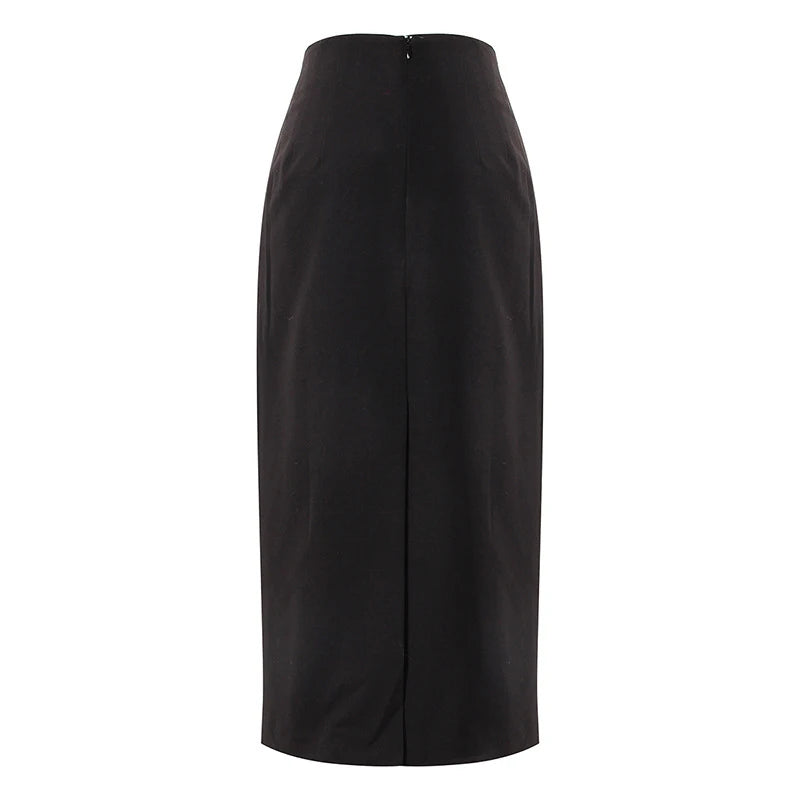 Women's Asymmetrical Patchwork Sequin Skirt - High Waist Irregular Hem Black Party Skirt for Spring | Perfect for Night Out, Club Wear, and Special Occasions
