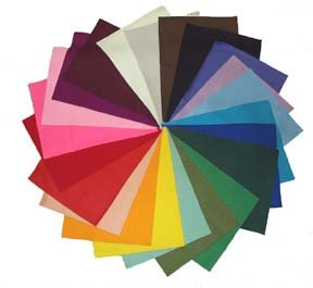 Premium 100% Wool Felt Fabric - 18