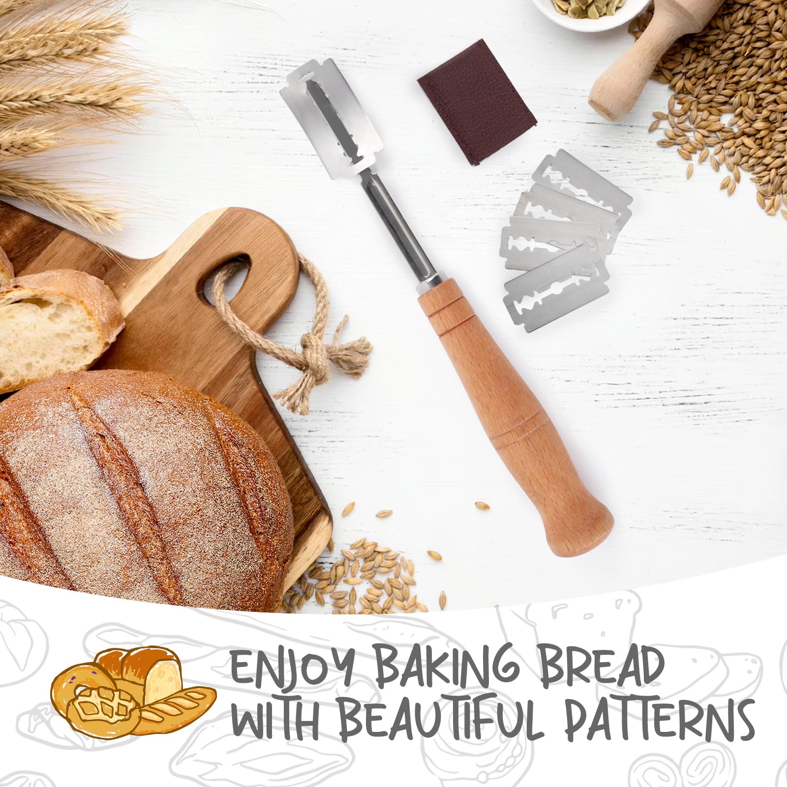 Premium Bread Proofing Baskets Set - 10
