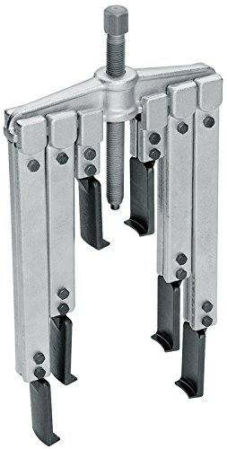 GEDORE 1.06/AS 6-Leg Puller Set (130x100/200/250mm) - Heavy Duty Bearing & Gear Removal Tool for Automotive & Industrial Repairs