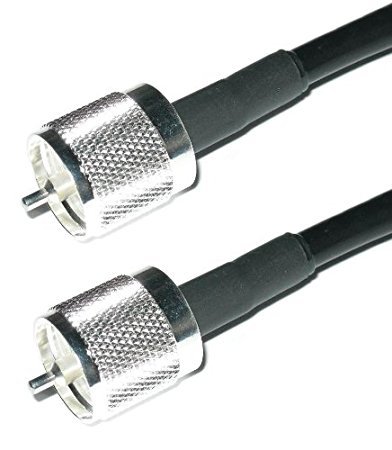 MPD Digital Genuine Times Microwave LMR240-MA Flexible Coaxial Cable - 3ft Mobile Antenna Cable with UHF PL259 Male Connectors for HAM CB Radio, Marine & RV Communication (Outdoor & Vehicle Use)