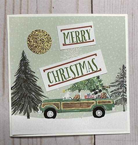 Christmas Holiday Card Kit - DIY Greeting Card Making Set for Festive Season | Perfect for Family, Friends & Office Celebrations