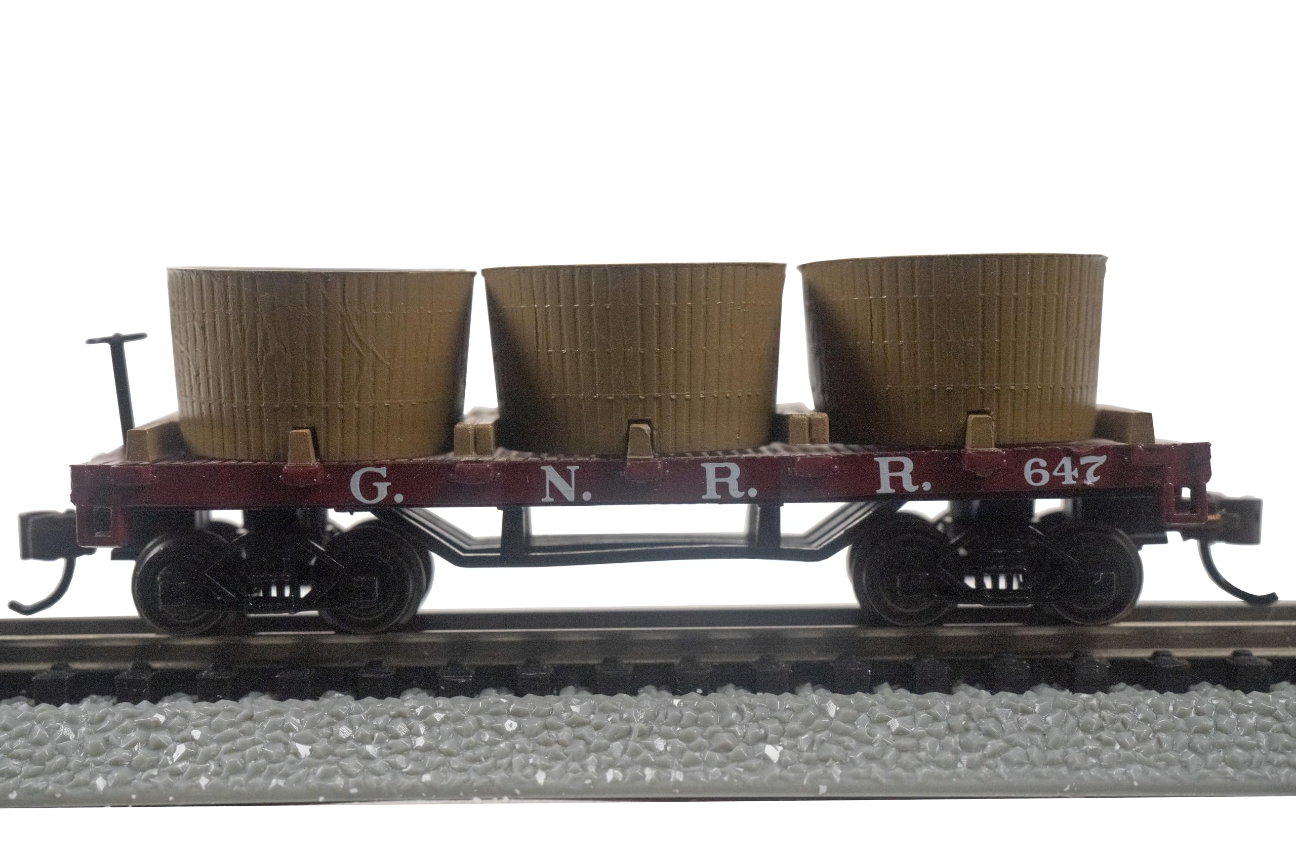 Bachmann Trains Old-Time Water Tank Car Great Northern N Scale Model Train - Perfect for Model Railroad Layouts and Collectors