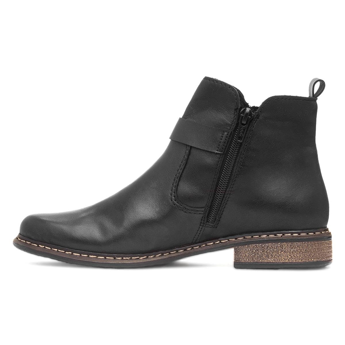 Rieker Women's Z4959-00 Lugano Side Buckle Ankle Boots - Comfortable & Stylish Winter Boots for Women, Perfect for Office, Casual Outings & Cold Weather