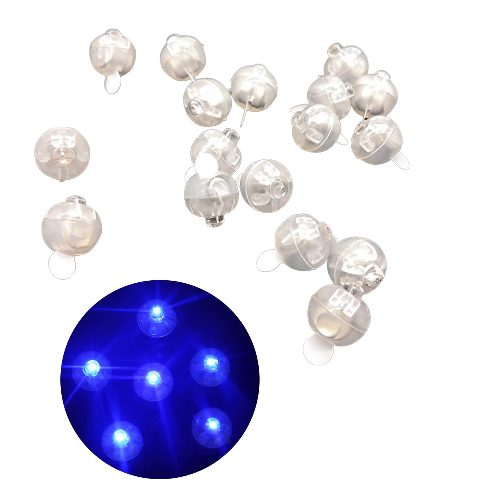 Colorful LED Flashing Ball Lights - Mini Hanging Christmas Decorations for Holiday Party, Xmas Tree, Night Light & Winter Festival Gifts - Battery Operated Luminous Small Balls for Indoor/Outdoor Decor