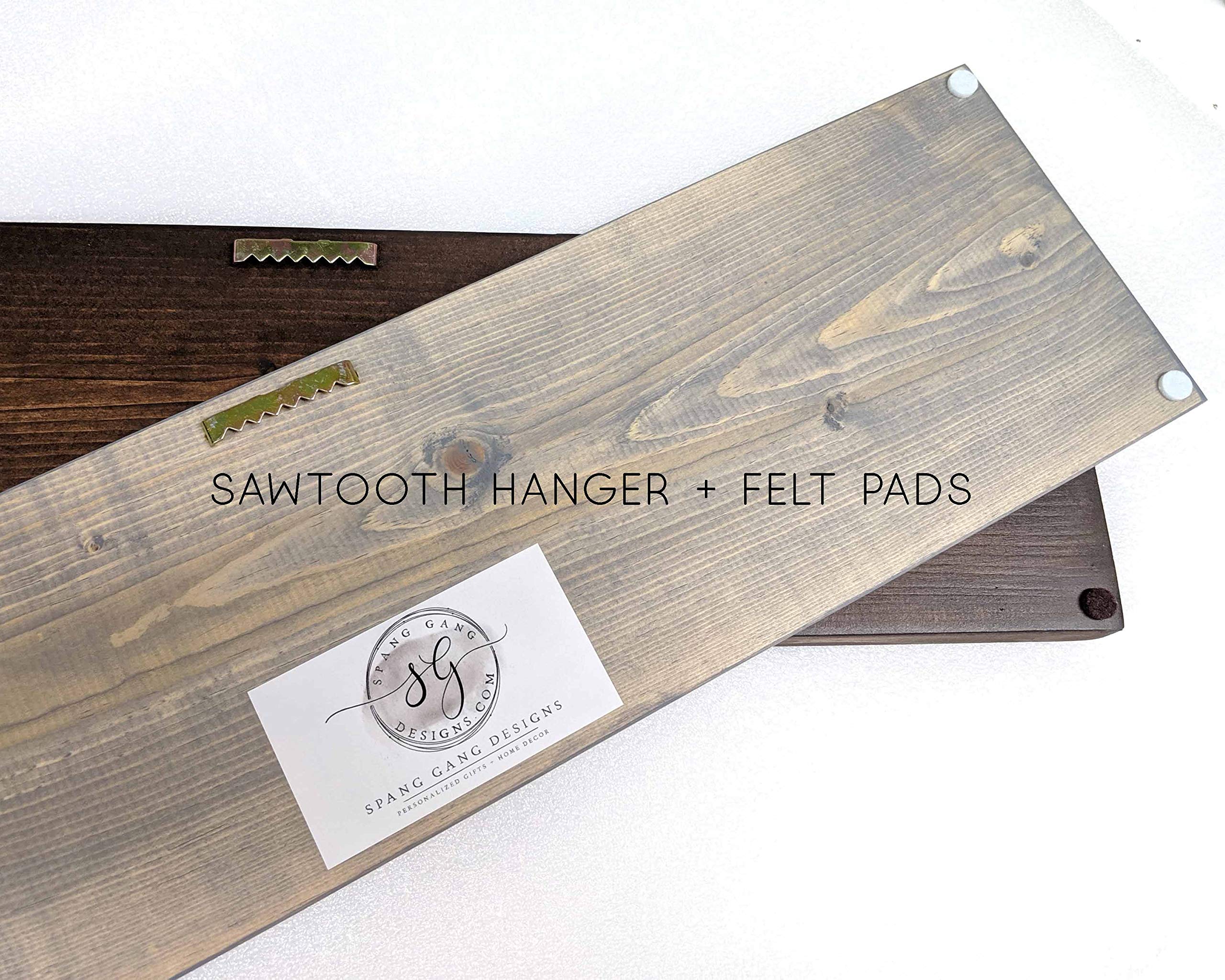 Personalized Wooden Housewarming Sign - Custom Name & GPS Coordinates - 20