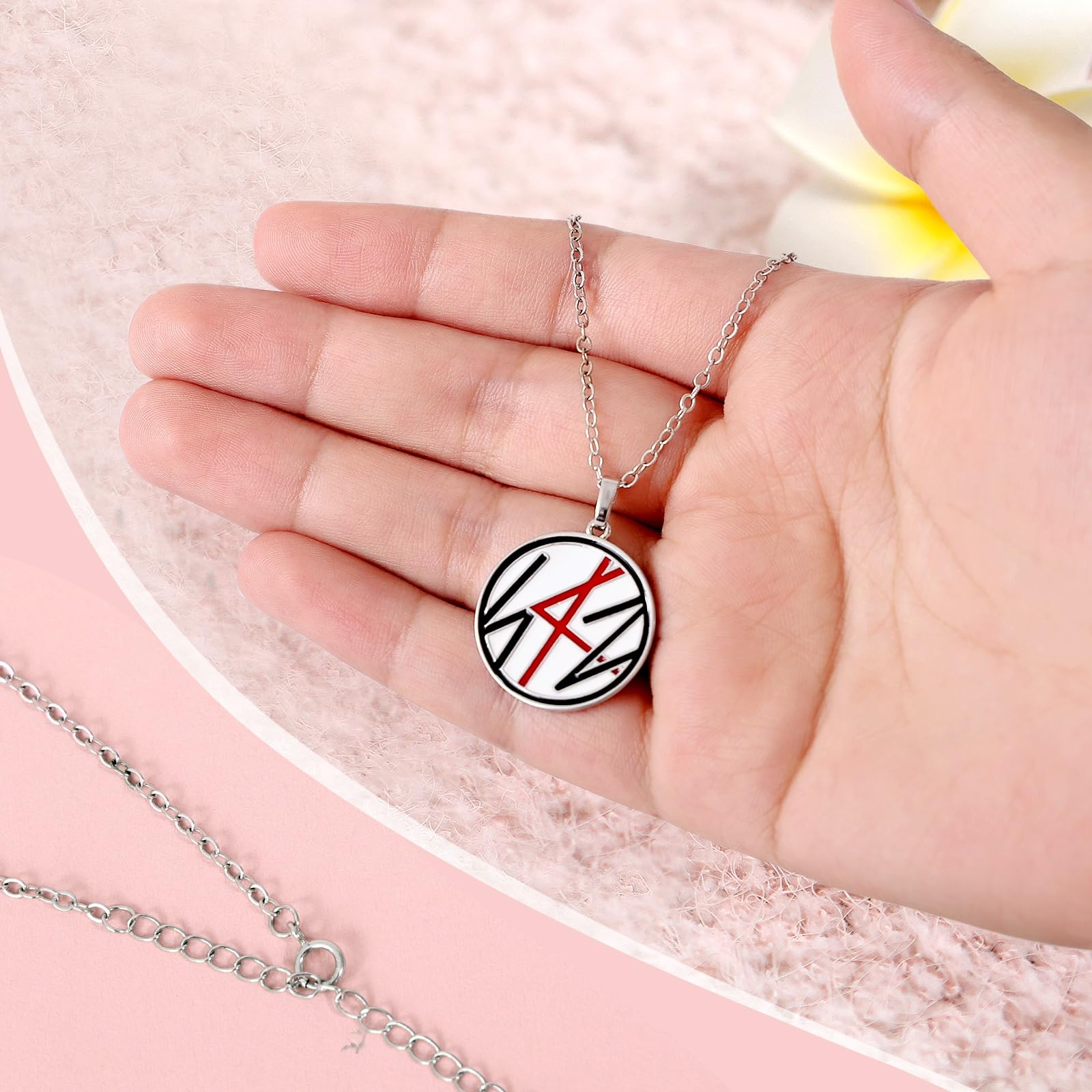 Stray Kids Official Necklace Pendant - Kpop SKZ Jewelry for Stay Fans, Perfect Gift for Concerts & Kpop Merch Collectors