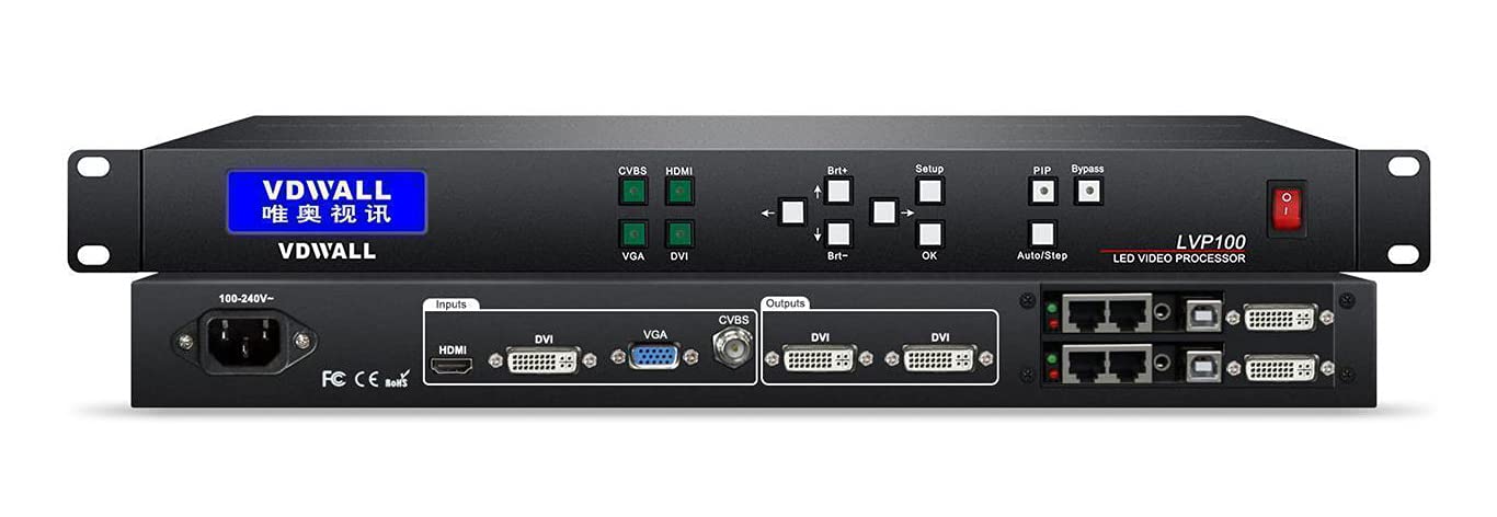 VDWALL LVP100 HD LED Video Processor for Stage Events - Best Price & High Performance | Perfect for Concerts, Theaters, and Live Shows