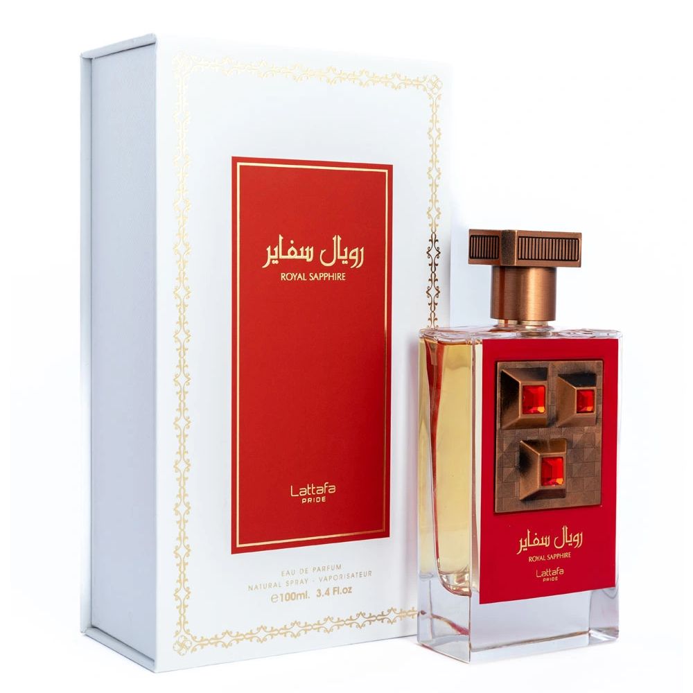 Lattafa Pride Royal Sapphire EDP Perfume for Women - 100ml Luxury Arabian Fragrance | Perfect for Evening Events, Date Nights & Special Occasions