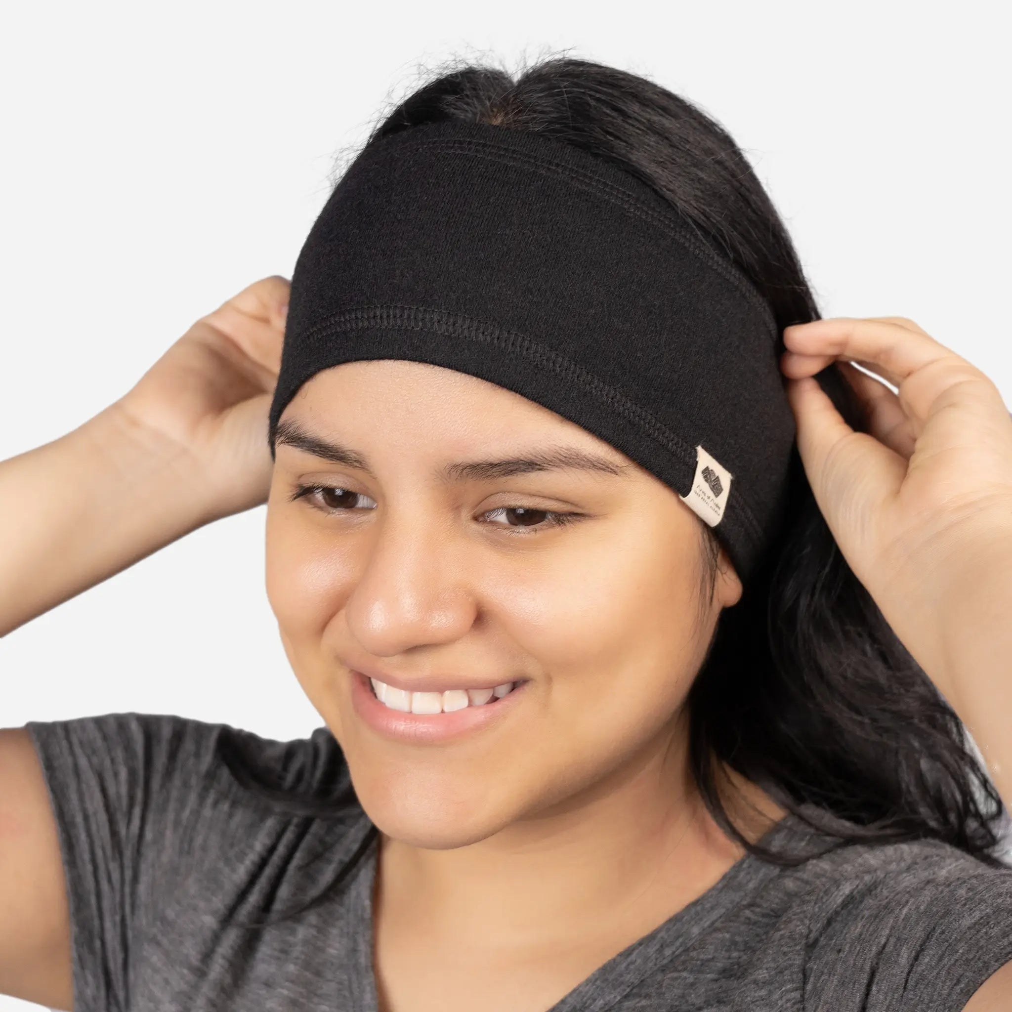 Alpaca Wool Headband - Soft & Warm 420 Midweight Knit Headband for Women & Men - Perfect for Winter, Hiking, and Outdoor Activities